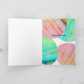 Weihnachtsgelengel-Glanz Karte (Innenseite)