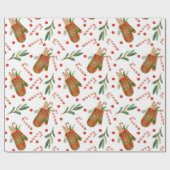 Weihnachtsgenossen Geschenkpapier (Flach)