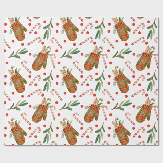 Weihnachtsgenossen Geschenkpapier (Flach)