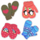 Weihnachtsgenossen | Holiday Large Aufkleber (Vorderseite)