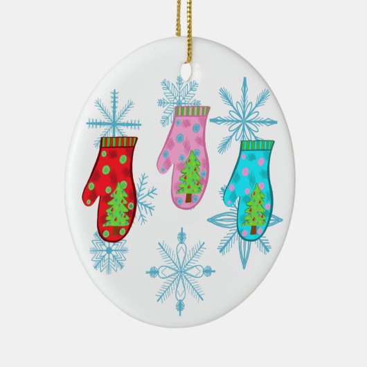 Weihnachtsgenossen Keramik Ornament (Rechts)