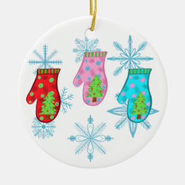 Weihnachtsgenossen Keramik Ornament