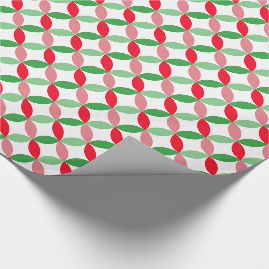 Weihnachtsgeometrie Geschenkpapier (Ecke)