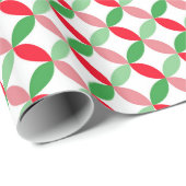 Weihnachtsgeometrie Geschenkpapier (Rolleneckpunkt)