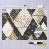 Weihnachtsgeometrische Formen Tissue Paper Seidenpapier (Handwerk)