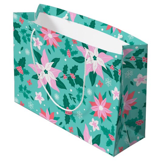 Weihnachtsgepäck Große Geschenktüte (Rückseite Schrägansicht)