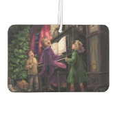 Weihnachtsgesang auf dem Malen Autolufterfrischer (Rückseite)