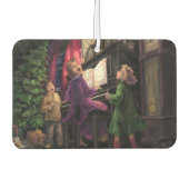 Weihnachtsgesang auf dem Malen Autolufterfrischer (Vorderseite)