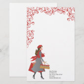 Weihnachtsgeschäft Briefpapier (Vorne/Hinten)