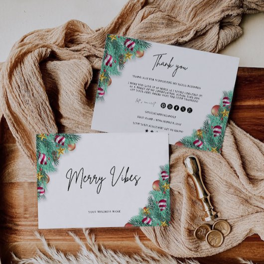 Weihnachtsgeschäft dank Kartenvorlage Einladung