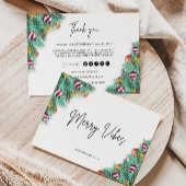 Weihnachtsgeschäft dank Kartenvorlage Einladung