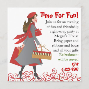 Weihnachtsgeschäft Einladung