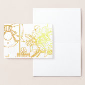 Weihnachtsgeschäft Folienkarte (Anzeige)