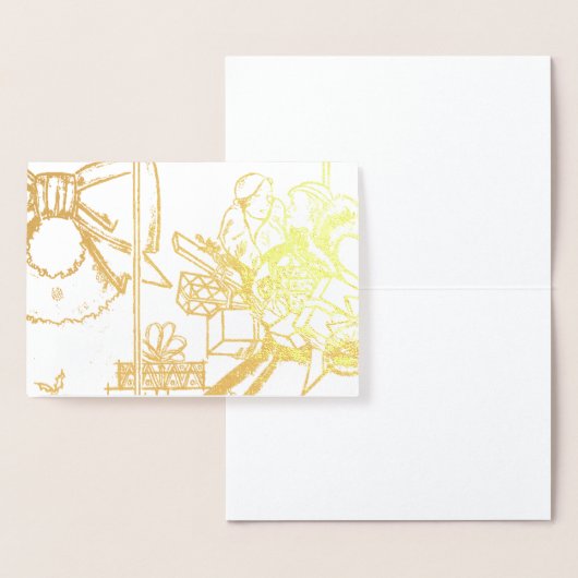 Weihnachtsgeschäft Folienkarte (Anzeige)