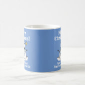 Weihnachtsgeschäft Geschenk Schneemann Design Kaffeetasse (Mittel)
