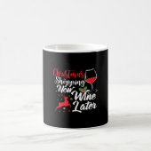 Weihnachtsgeschäft jetzt Wein später Kaffeetasse (Mittel)