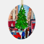 Weihnachtsgeschäft Keramik Ornament (Rechts)