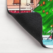 Weihnachtsgeschäft Mousepad (Ecke)