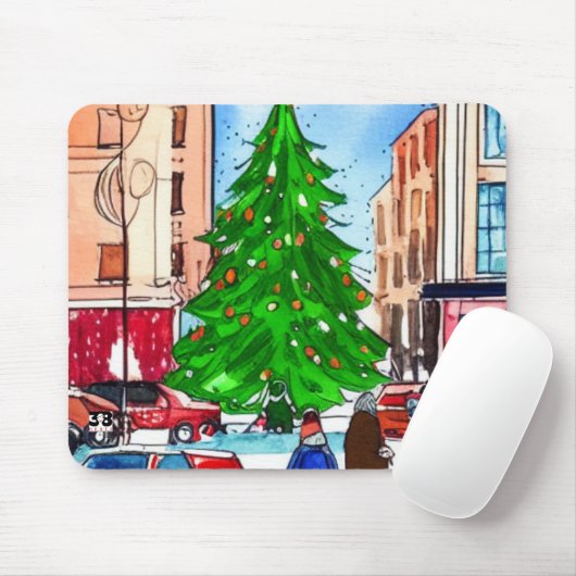 Weihnachtsgeschäft Mousepad (Mit Mouse)