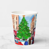 Weihnachtsgeschäft Pappbecher (Links)