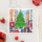 Weihnachtsgeschäft Serviette (Beispiel)