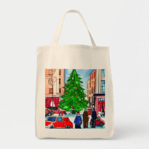 Weihnachtsgeschäft Tragetasche