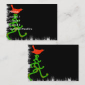 Weihnachtsgeschäft Visitenkarte (Vorne/Hinten)