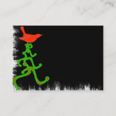 Weihnachtsgeschäft Visitenkarte (Rückseite)