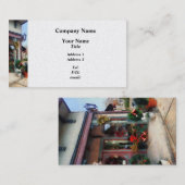 Weihnachtsgeschäft Visitenkarte (Vorne/Hinten)