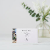 Weihnachtsgeschäft Visitenkarte (Stehend Vorderseite)