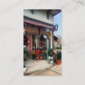 Weihnachtsgeschäft Visitenkarte (Rückseite)