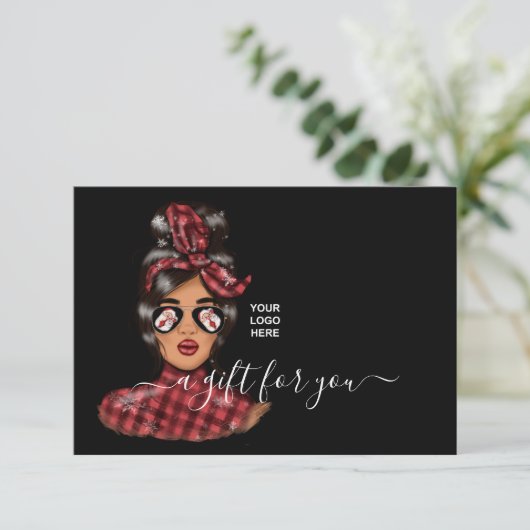 Weihnachtsgeschenk (Stehend Vorderseite)