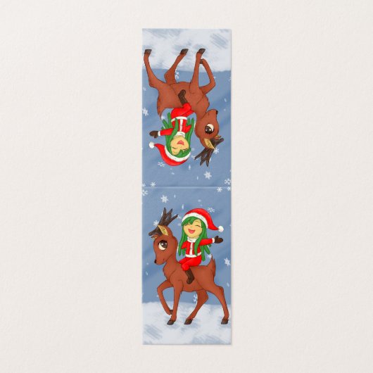 Weihnachtsgeschenk (Außenseite Aufgefaltet)