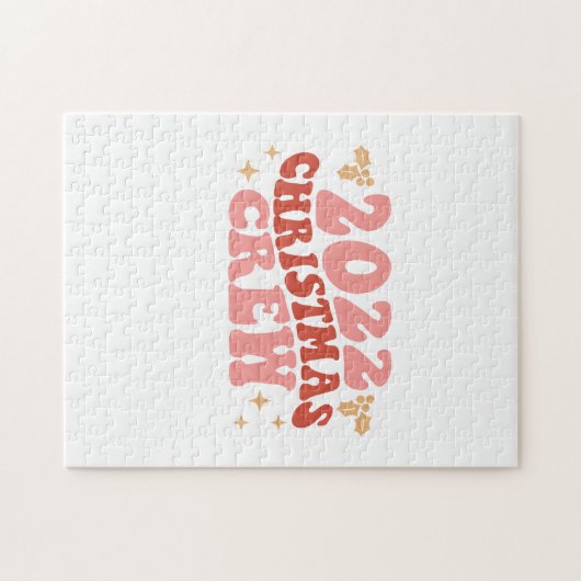 Weihnachtsgeschenk 2022 Weihnachtsfeier Crew Puzzle (Horizontal)