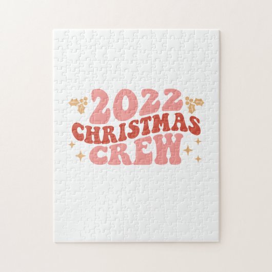 Weihnachtsgeschenk 2022 Weihnachtsfeier Crew Puzzle (Vertikal)