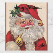 Weihnachtsgeschenk 6 Weinetiketten IHRER NAME - Ka Weinetikett (Einzelnes Label)