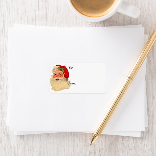 Weihnachtsgeschenk Adressaufkleber (Insitu)