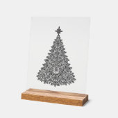 Weihnachtsgeschenk Akronylic-Zeichen Acrylschild (Winkel)