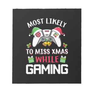 Weihnachtsgeschenk am ehesten für Weihnachten Notizblock