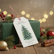 Weihnachtsgeschenk-Anhänger für festliche Geschenk