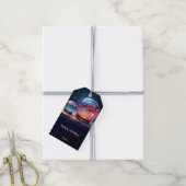 Weihnachtsgeschenk-Anhänger Kristall-Schneebälle Geschenkanhänger (Mit Garn)