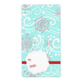 Weihnachtsgeschenk-Aufkleber (Vorne)