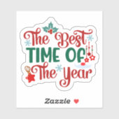 Weihnachtsgeschenk Aufkleber (Blatt)