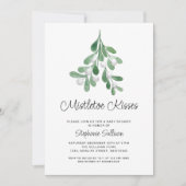 Weihnachtsgeschenk Baby Dusche Einladung (Vorderseite)