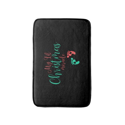 Weihnachtsgeschenk Badematte (Vorderseite Vertikal)