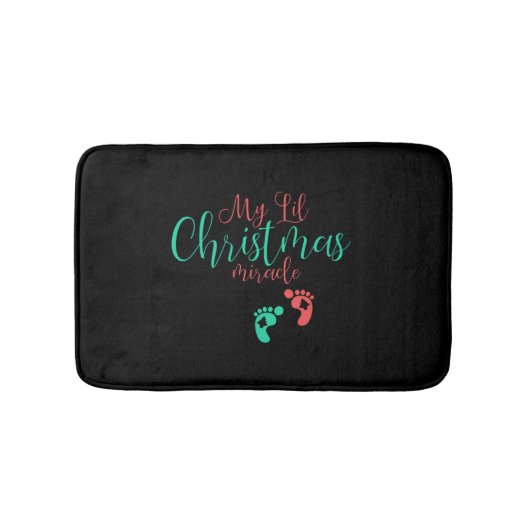 Weihnachtsgeschenk Badematte (Vorderseite)