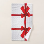 Weihnachtsgeschenk Badhandtuch Set (Handtuch)