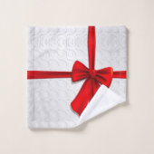 Weihnachtsgeschenk Badhandtuch Set (Waschlappen)