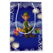 Weihnachtsgeschenk Bags Elf Mittlere Geschenktüte (Vorderseite)