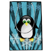 Weihnachtsgeschenk Bags Penguin Mittlere Geschenktüte (Vorderseite)